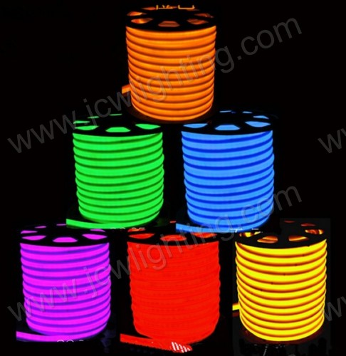 china factory 320° SMD2835 led neon rope light 