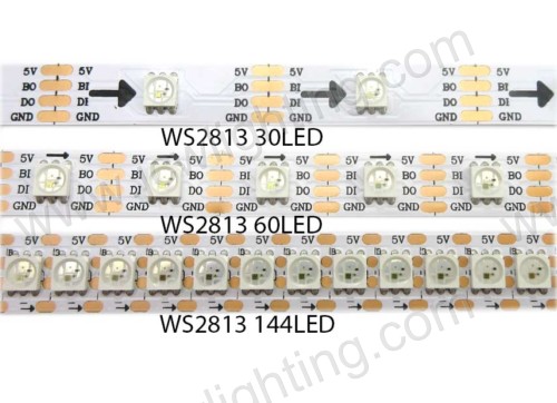 DC5V breakpoint resume addressable 30leds 5050 RGB WS2813 LED Strip